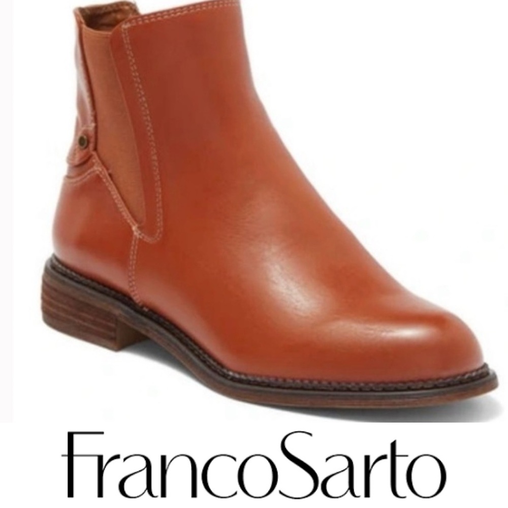 Franco Sarto Leather Horace boots❤️ NWOT size 9 - Picture 1 of 6